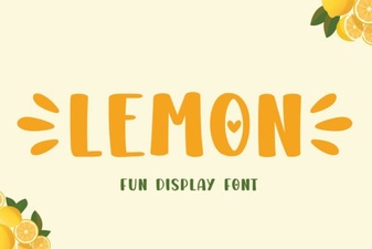Lemon Font: a Zesty Design for Creative Projects