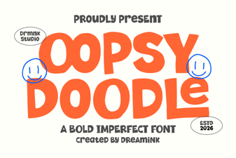 Oopsy Doodle: a Font for Creative Playfulness