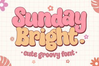 Sunday Bright Font: Cheerful Typography for Designers