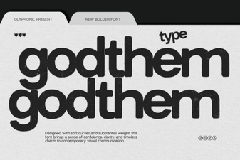 Godthem Font: a Modern Design Resource